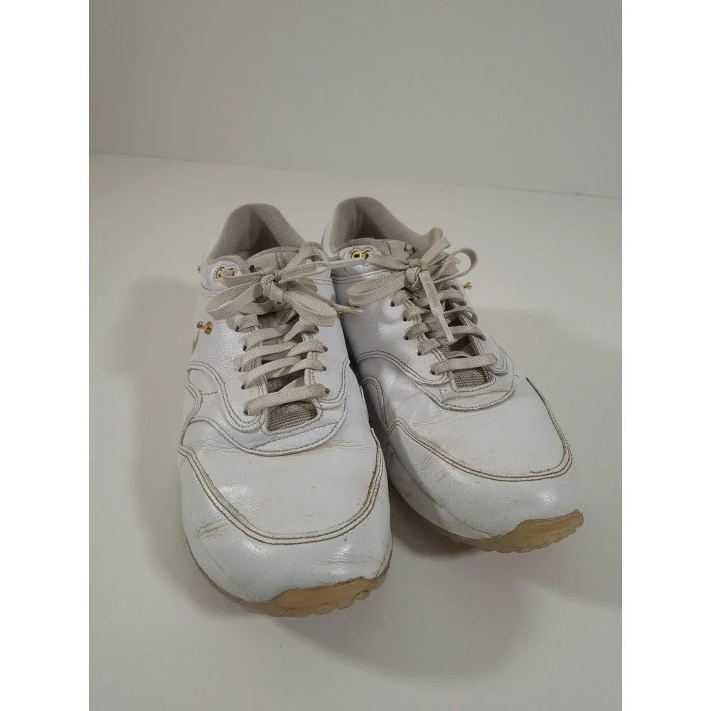 Nike Eastside Golf Everyone's Game Shoes Mens Size 13 White Gold HQ3074-100 READ